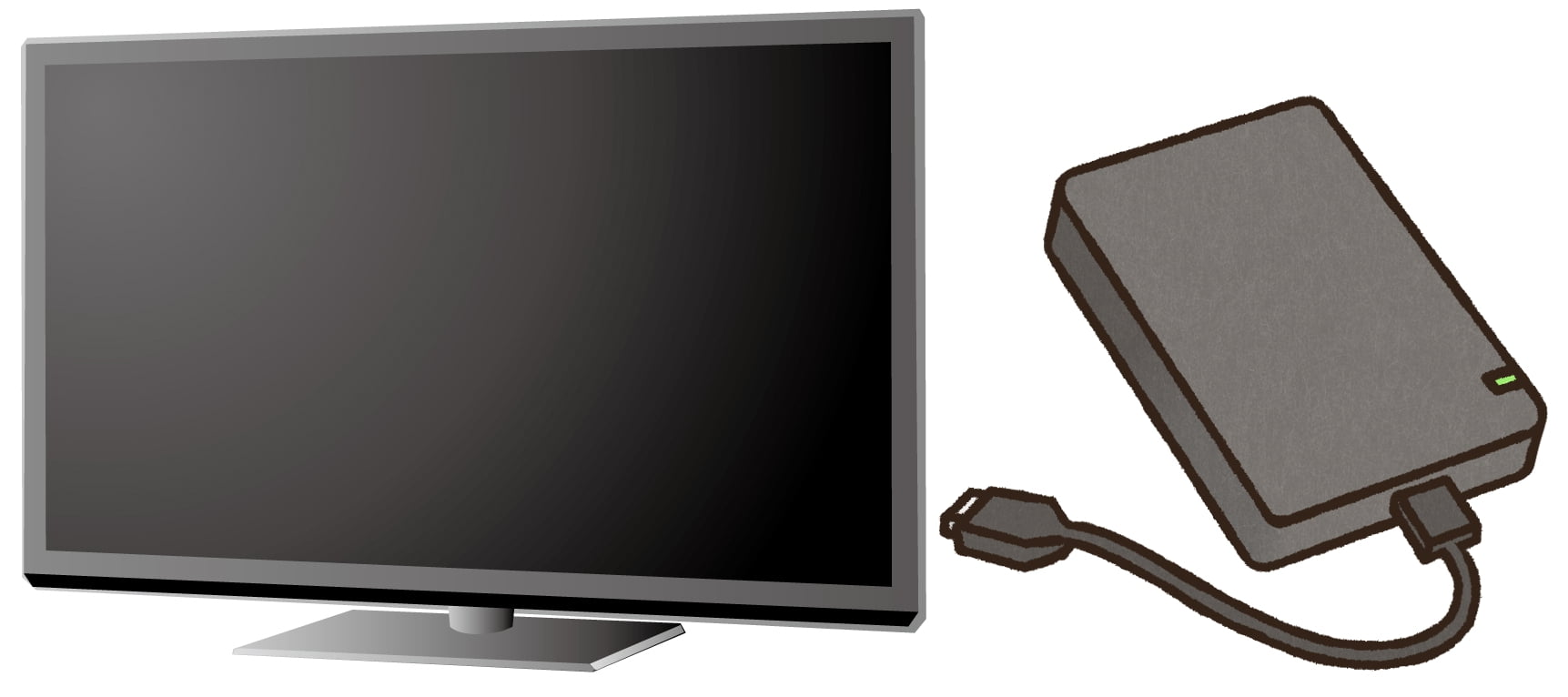 外付けHDD で テレビを録画 する 方法